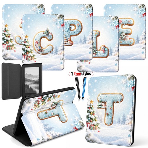 Christmas snowy leather - christmas, pu