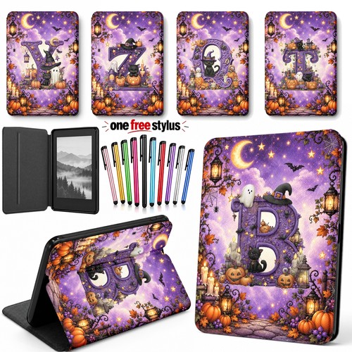 Ghost alphabet leather - leather, case