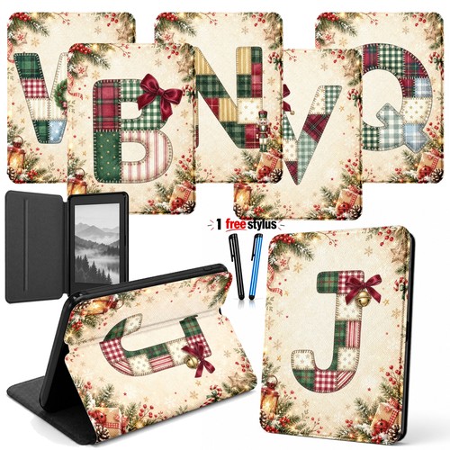 Christmas leather tablet - christmas,