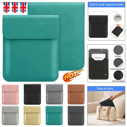 Magnetic sleeve case leather - magnetic,