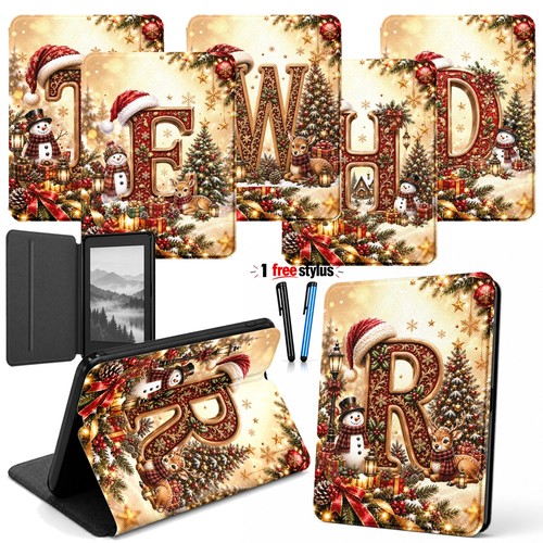 Christmas leather tablet - christmas, pu